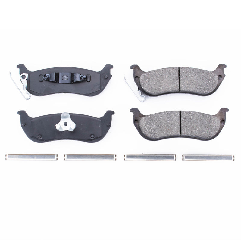 PowerStop Power Stop 04-08 Chrysler Pacifica Rear Z17 Evolution Ceramic Brake Pads w/Hardware