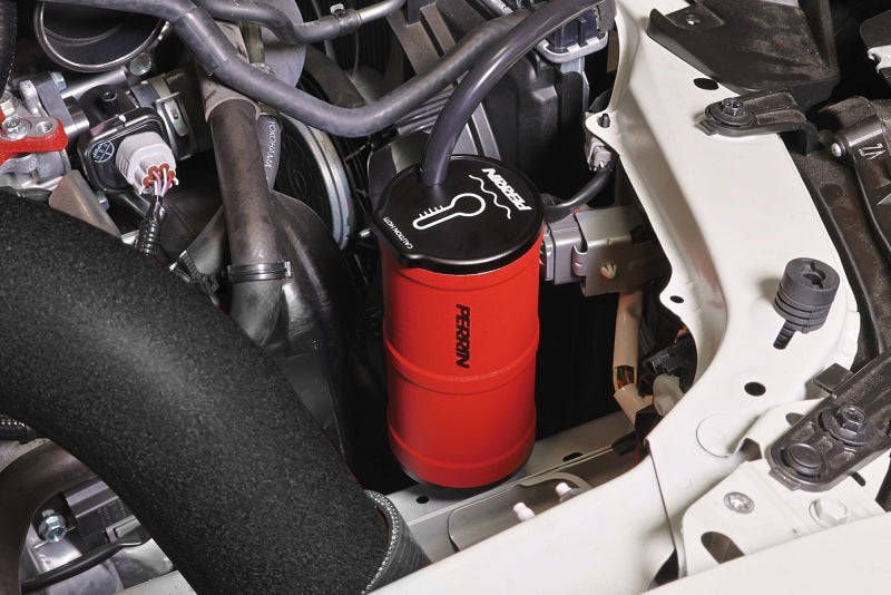 Perrin Performance PERRIN 02-26 Subaru WRX / 04-21 STI / 13-26 BRZ/GR86/FRS/86 Coolant Overflow Tank - Red