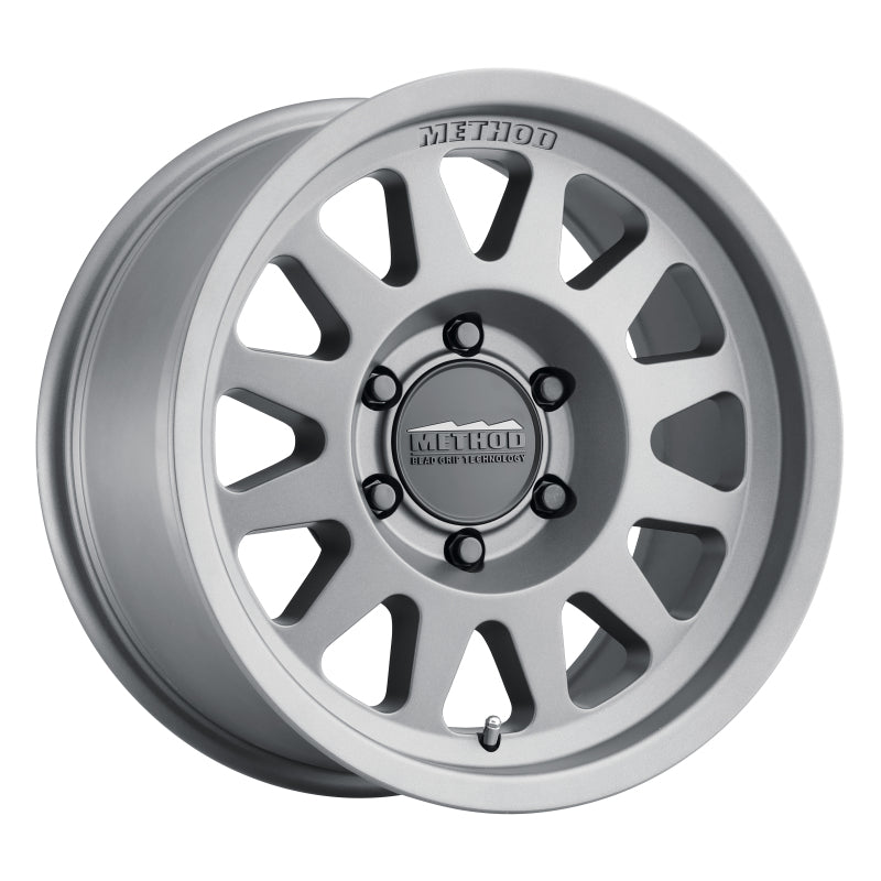 Method Wheels Method MR704 17x8.5 0mm Offset 5x5.5 108mm CB Matte Titanium Wheel