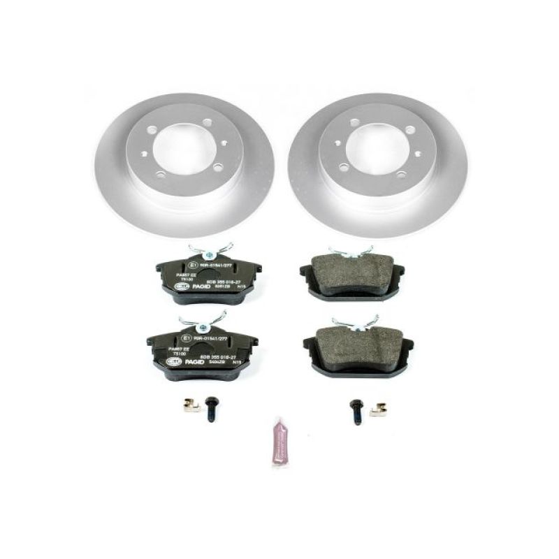 PowerStop Power Stop 00-04 Volvo S40 Rear Euro-Stop Brake Kit