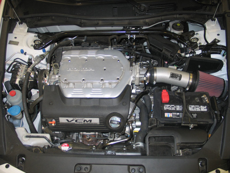 K&N Engineering K&N 08 Honda Accord 3.5L-V6 Silver Typhoon Short Ram Intake