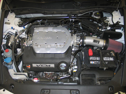 K&N Engineering K&N 08 Honda Accord 3.5L-V6 Silver Typhoon Short Ram Intake