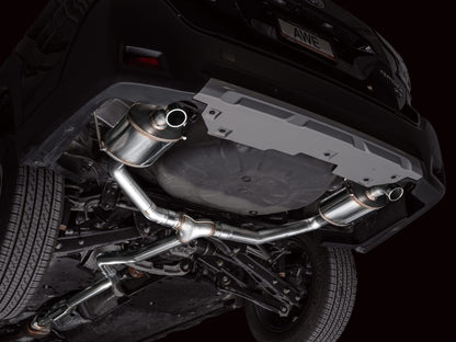 AWE Tuning 20-25 Subaru Outback (Wilderness & XT) 0FG Cat-Back Exhaust w/Dual BashGuards