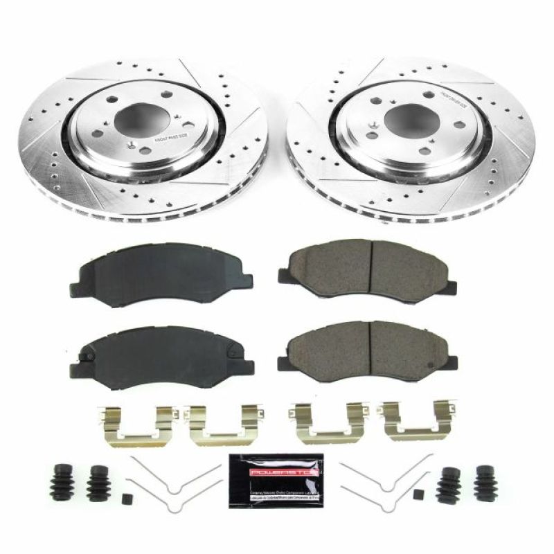 PowerStop Power Stop 18-19 Honda Odyssey Front Z23 Evolution Sport Brake Kit