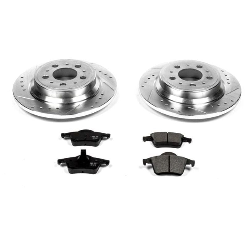 PowerStop Power Stop 01-09 Volvo S60 Rear Z23 Evolution Sport Brake Kit