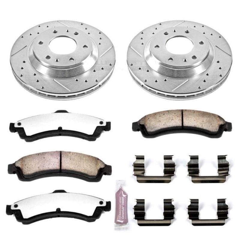PowerStop Power Stop 04-05 Buick Rainier Front Z36 Truck & Tow Brake Kit