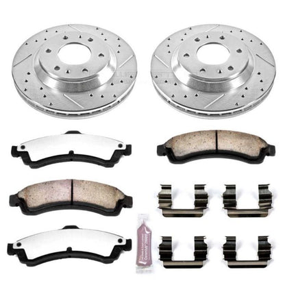 PowerStop Power Stop 04-05 Buick Rainier Front Z36 Truck & Tow Brake Kit