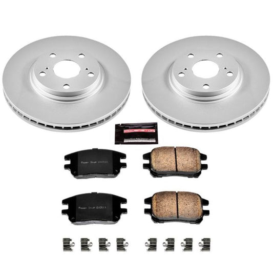 PowerStop Power Stop 02-03 Lexus RX300 Front Z17 Evolution Geomet Coated Brake Kit