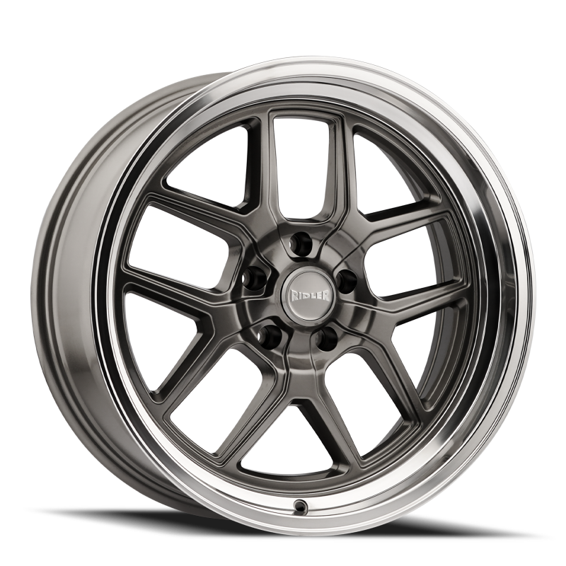 Ridler Wheels Ridler 610 20x8.5 / 5x120.65 BP / 0mm Offset / 83.82mm Hub Gloss Grey Polished Wheel