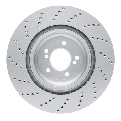 DFC 06-10 BMW M6 Right Rear Drilled GeoSPEC Coated Rotor