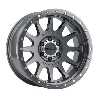 Method Wheels Method MR605 NV 20x10 -24mm Offset 6x5.5 106.25mm CB Gloss Titanium Wheel