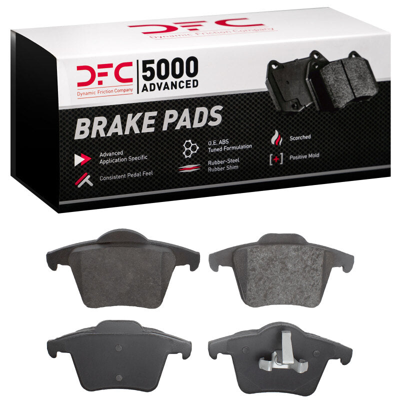 DFC 03-14 Volvo XC90 Rear 5000 Advanced Low Metallic Brake Pads