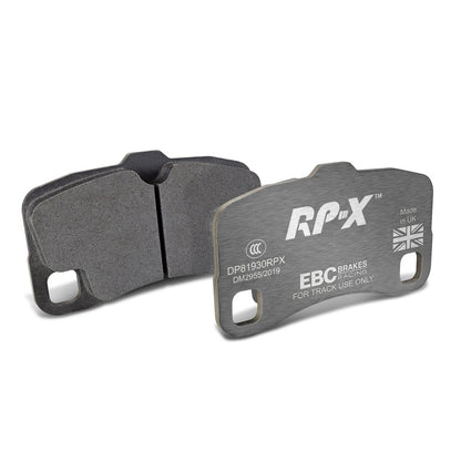 EBC Racing 09-12 Porsche 911 (997) Carrera 2 3.6L (Cast Iron Rotor Only) RP-X Rear Brake Pads
