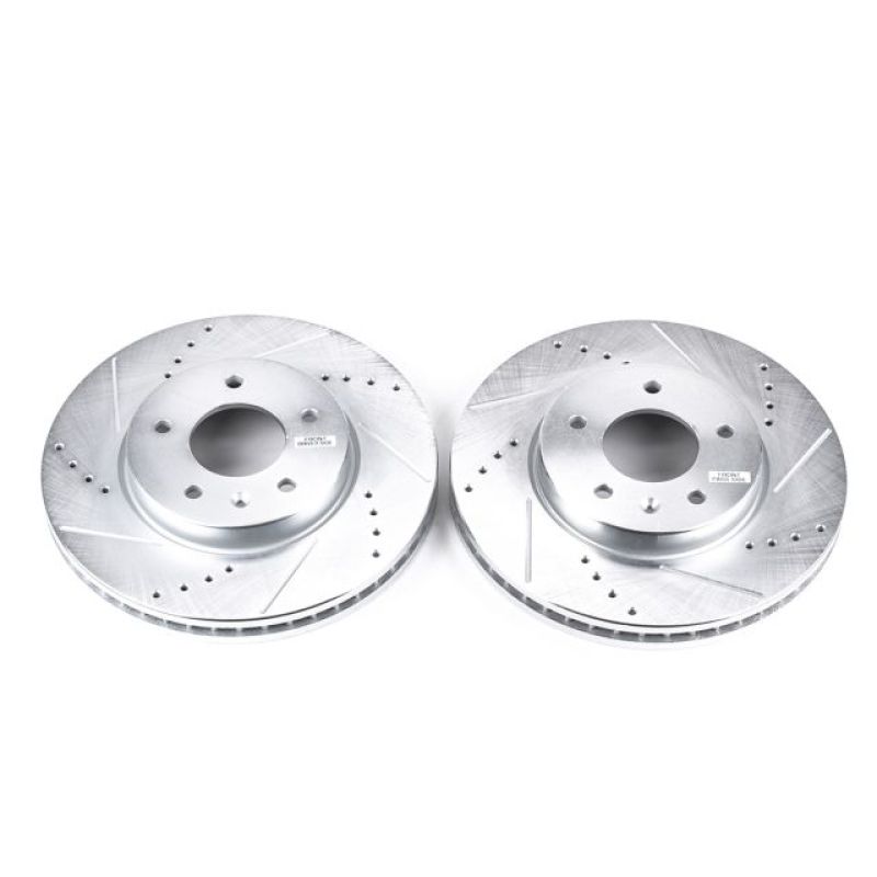 PowerStop Power Stop 12-15 Chevrolet Captiva Sport Front Evolution Drilled & Slotted Rotors - Pair