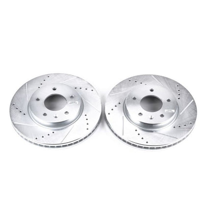 PowerStop Power Stop 12-15 Chevrolet Captiva Sport Front Evolution Drilled & Slotted Rotors - Pair