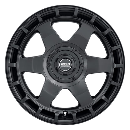 Weld Off-Road Ridge 20x9 - 8x180 BP - ET0 - 124.3mm CB - Satin Black Wheel
