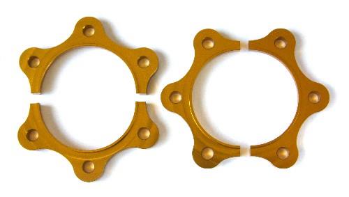 BLOX Racing BLOX Honda S2000 Racing Half Shaft Spacers-Silver (Recommended for vehicles lowered 1.25in or more)