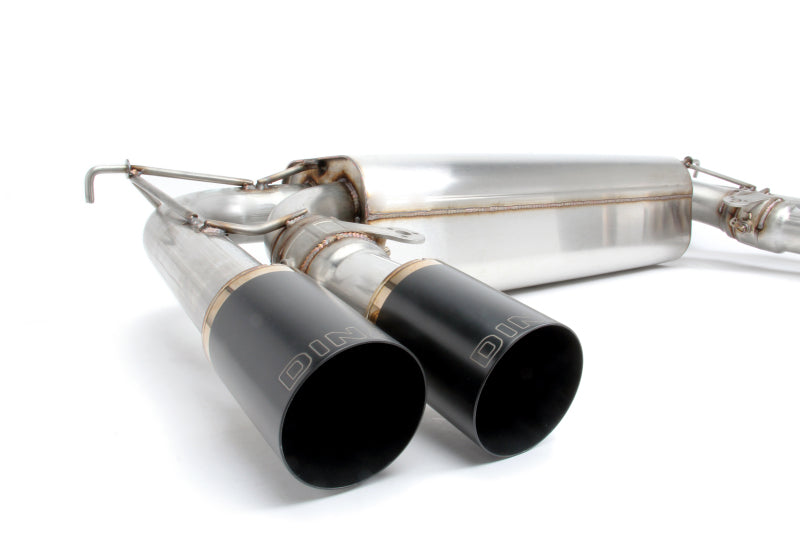 Dinan 15-19 BMW X5 M/X6 M (F85/F86) Free Flow Axleback Exhaust System - Black Tips