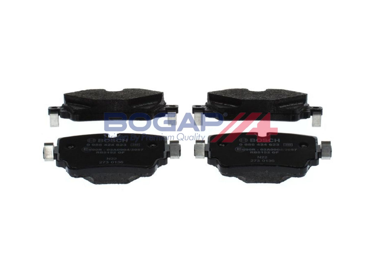 BOGAP J8210105 Brake Pad Set, Disc Brake | ML Performance Car Parts