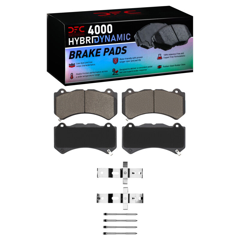 DFC 12-25 Dodge Challenger Front 4000 HybriDynamic Brake Pads and Hardware Kit