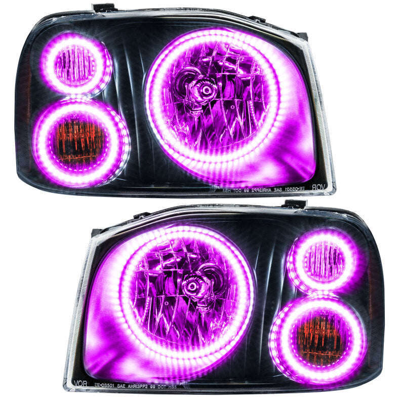 ORACLE Lighting Oracle 01-04 Nissan Frontier SMD HL - Triple Halo - ColorSHIFT w/ Simple Controller