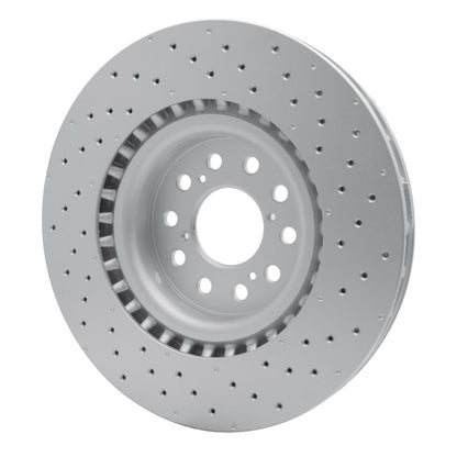 DFC 17-25 Honda Civic Hatchback Front Drilled GeoSPEC Coated Rotor
