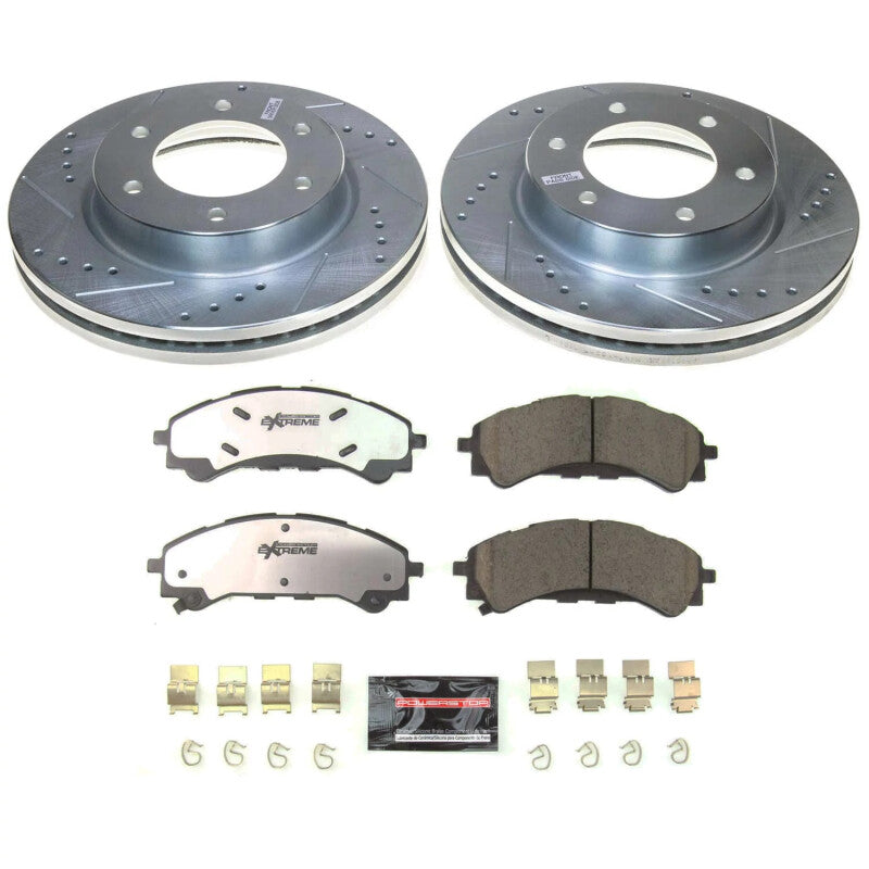 PowerStop Power Stop 19-22 Ford Ranger Front Z36 Truck & Tow Brake Kit