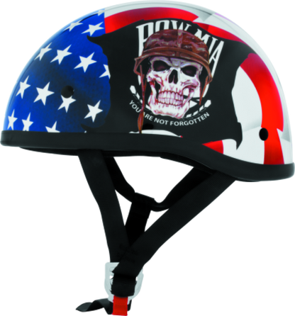 Bikers Choice Skid Lids POW MIA Original Helmet - Large