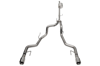 CORSA Performance Corsa 2022-2024 2023 Ford F-150 SuperCrew/5.5ft Bed 5.0L V8 Sport Cat-Back Dual Rear Exit-Polished