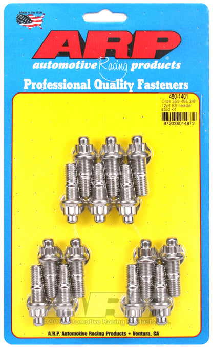 ARP Olds 350-455 3/8in 12pt SS Header Bolt Kit