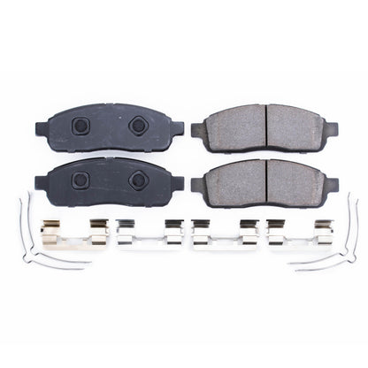 PowerStop Power Stop 2009 Ford F-150 Front Z17 Evolution Ceramic Brake Pads w/Hardware