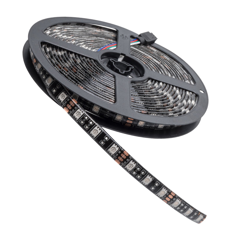 ORACLE Lighting Oracle Exterior Black Flex LED Spool - RGB ColorSHIFT