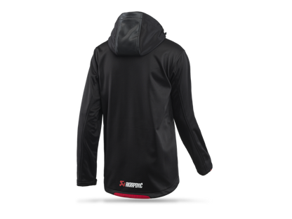 Akrapovic Mens Corpo Softshell Jacket Black - XL