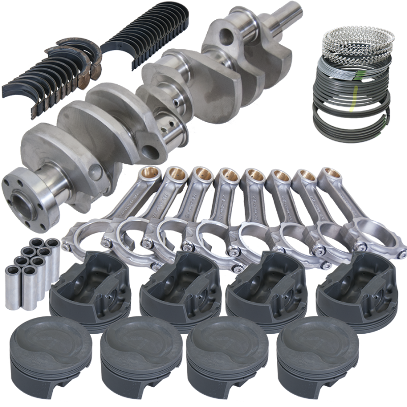 Eagle Ford 289/302 3.400in Crank 5.400in I-Beam Rods -16cc 4.040in Pistons Rotating Assembly