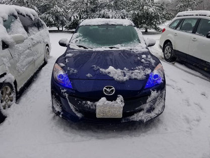 ORACLE Lighting Oracle 10-12 Mazda 3 LED Headlight Halo Kit - UV/Purple