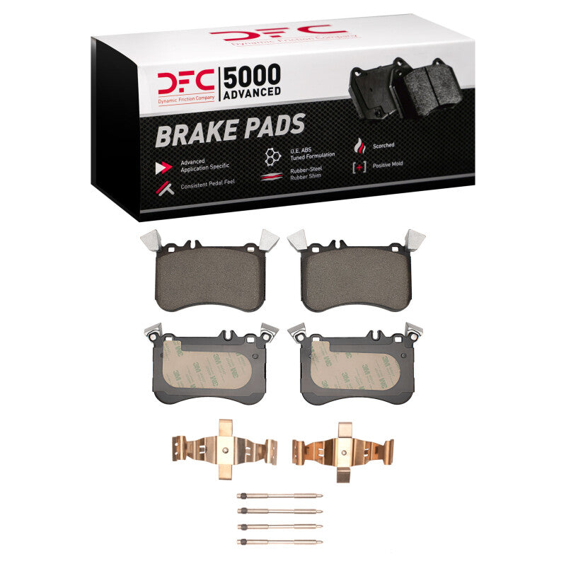 DFC 14-15 Mercedes-Benz CLA45 AMG Front 5000 Advanced Ceramic Brake Pads and Hardware Kit