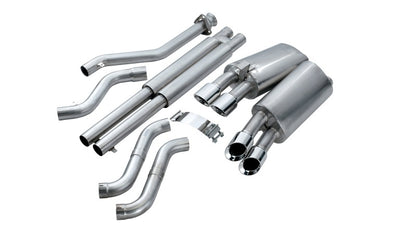 CORSA Performance Corsa 1992-1995 Chevrolet Corvette C4 5.7L V8 LT1 Sport Cat-Back Exhaust w/ Twin 3.5in Polished Tips