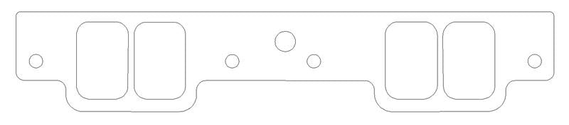 Cometic Gasket Cometic Chevy Gen-1 Small Block V8 .059in CFM-20 Intake Manifold Gasket Set - Brodix GB 2000 Heads