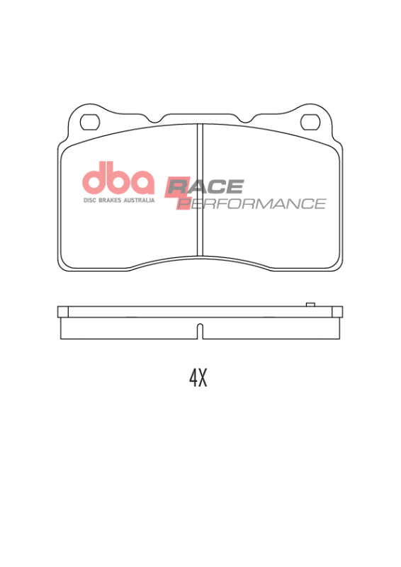 DBA 17-21 Honda Civic Type R Front RP Performance Brake Pads