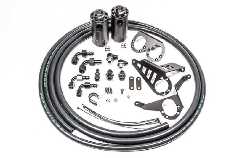 Radium Engineering Dual Catch Can Kit, MK4 Supra, Fluid Lock / 1994-2002 Toyota Supra (all versions)