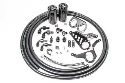 Radium Engineering Dual Catch Can Kit, MK4 Supra, Fluid Lock / 1994-2002 Toyota Supra (all versions)