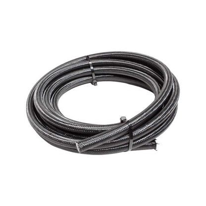 Snow Performance Snow 10AN Braided Stainless PTFE Hose - 15ft Black