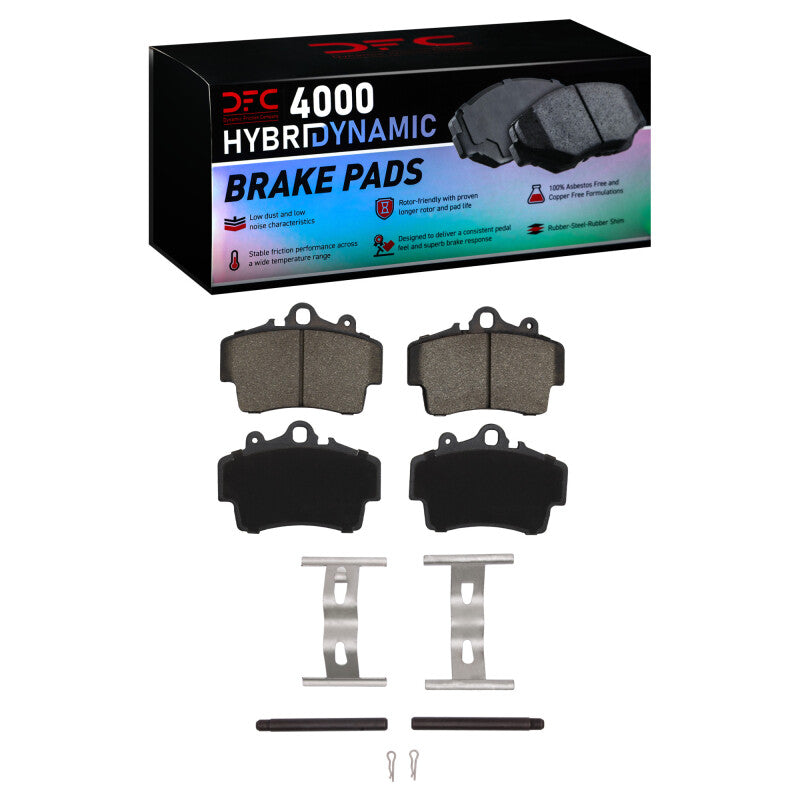 DFC 97-08 Porsche Cayman Front 4000 HybriDynamic Brake Pads and Hardware Kit