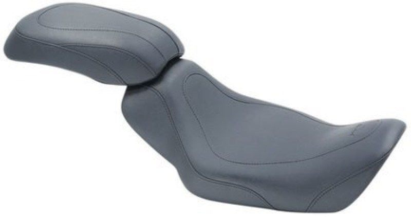 Mustang Motorcycle Mustang 91-05 Harley Dyna, 06-21 WG Tripper Solo Seat - Black
