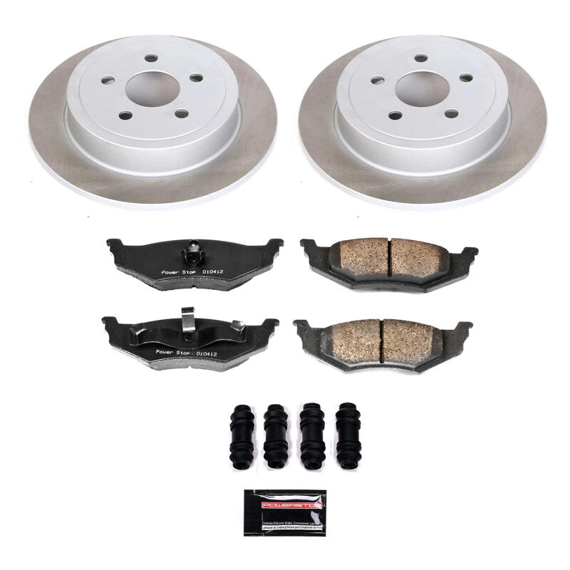 PowerStop Power Stop 96-06 Chrysler Sebring Rear Semi-Coated Rotor Kit