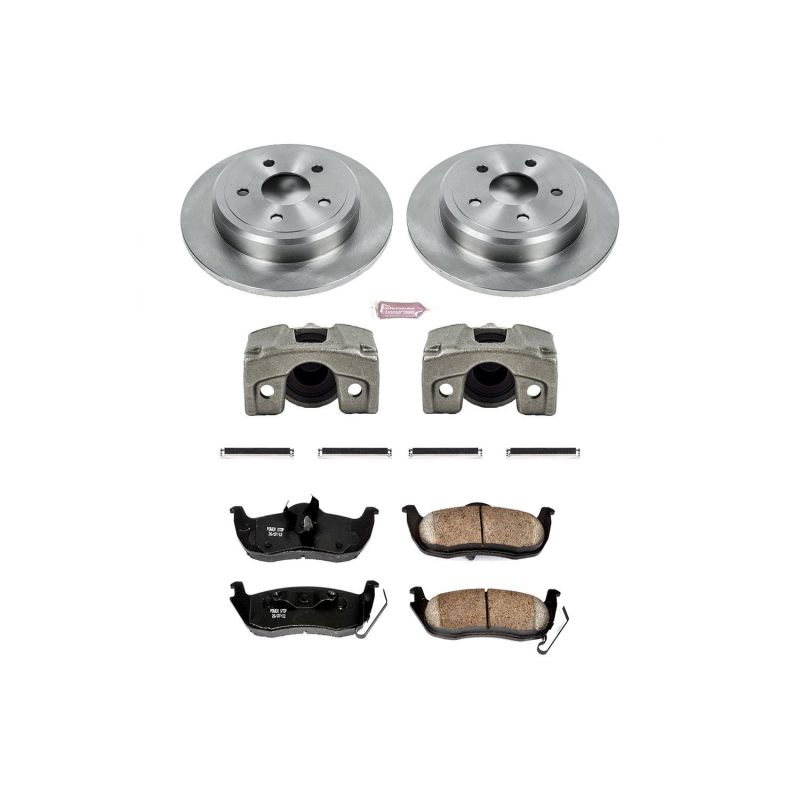 PowerStop Power Stop 06-10 Jeep Commander Rear Autospecialty Brake Kit w/Calipers