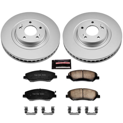PowerStop Power Stop 13-16 Hyundai Santa Fe Front Z17 Evolution Geomet Coated Brake Kit