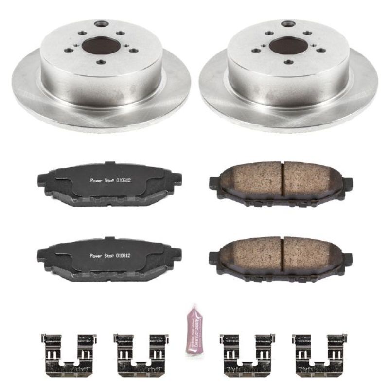 PowerStop Power Stop 16-18 Subaru Crosstrek Rear Autospecialty Brake Kit
