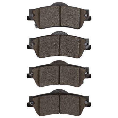 R1 Concepts R1 08-17 Pontiac G8 Rear Optimum OE Brake Pads