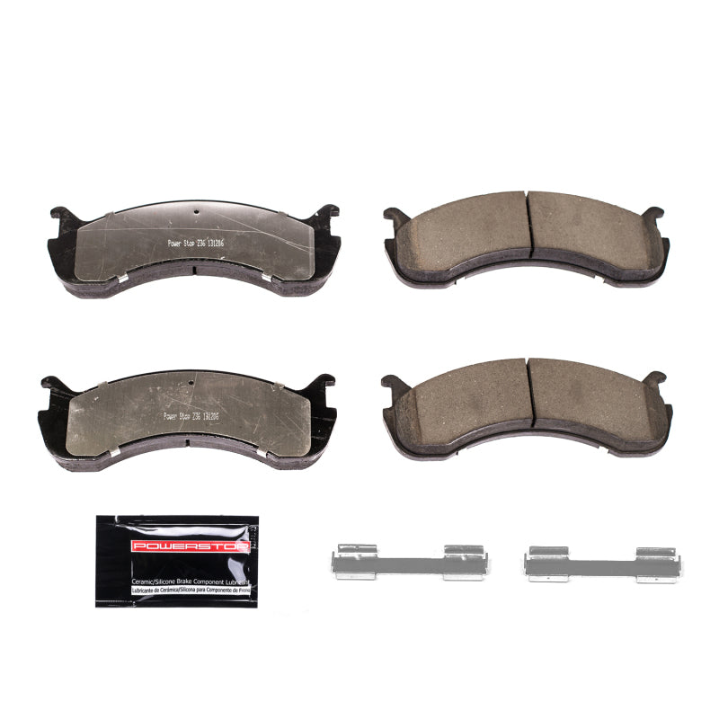 PowerStop Power Stop 08-09 Ford F53 Front or Rear Z36 Truck & Tow Brake Pads w/Hardware
